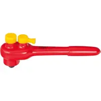 Hazet Umschaltknarre schutzisoliert, Vierkant 10 mm (3/8 Zoll) - 8816KV