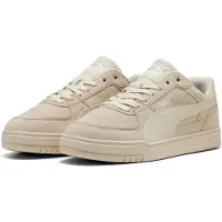 Puma Sneaker "CAVEN III SD", Mädchen, Gr. 41, beige (alpine snow, weiß), Synthetik, unifarben, Schuhe Sneaker, für sportliche und lässige Anlässe, mit Gummi-Laufsohle