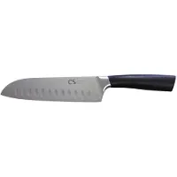 Cs Koch-systeme Santokumesser "VELTEN, 30 cm, Edelstahl rostfrei" mit asiatisch inspirierter Präzisionsklinge
