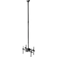 Deltaco ARM-0405, 94 cm (37"), 177,8 cm (70"), 45 kg, 200 x 200 mm, 600 x 400 mm, Schwarz