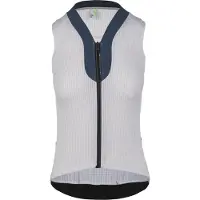 Q36.5 - Women's Jersey sleeveless L1 Pinstripe - Rad Singlet Gr S grau