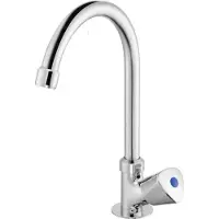 Deante Design Chrom-Waschtischbatterie Mit U-Auslauf Für Kalt- Oder Mischwasser