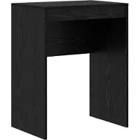 vidaXL Schreibtisch Schwarz Eichen-Optik 105,5 x 34 x 127 cm 2 stk.