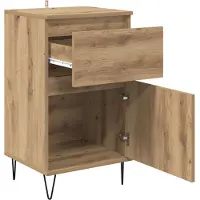 vidaXL Sideboard Artisan-Eiche 35 x 40 x 70 cm Holzwerkstoff