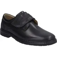 Josef seibel Alastair 02 Halbschuhe in Übergrößen Schwarz 42802 860 100 große Herrenschuhe, Größe:49