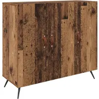 vidaXL Sideboard Altholz 89,5 x 34 x 80 cm Holzwerkstoff