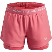 Under Armour Tech Play Up 2n1 Short pink white (600) XL