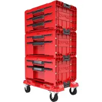 Qbrick System Pro Schublade Workshop Set 3 Rot Ultra Hd Custom
