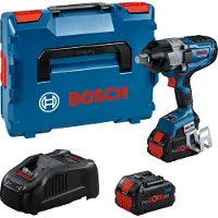 Bosch Powertools Akku-Drehschlagschrauber GDS 18V-1600 HC, 2 x Akku ProCORE18V 8.0Ah, L-BOXX 136