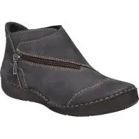 Josef seibel Schnürschuh "Fergey 48, titan", Damen, Gr. 40, grau (titan), Obermaterial: 100% Rindsleder Leather cow., Schuhe Schnürschuh