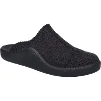 Josef seibel Herren Hausschuhe/ Pantoffeln MONACO 220 Schwarz Textil Größe: 39