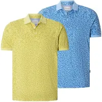Babista Poloshirt "Doppelpack Poloshirt FALDIN", Herren, Gr. XXL, grün (grün blau), Obermaterial: 60% Baumwolle CO. 40% Polyester COOLMAX PES(Coolmax)., Shirts Poloshirt