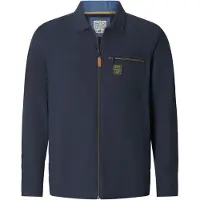 Jan Vanderstorm Outdoorhemd "Outdoorhemd ELBJERG", Herren, Gr. XL, weit, blau (dunkelblau), Obermaterial: 100% Baumwolle CO., Hemden Outdoorhemd