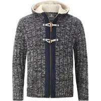 Jan Vanderstorm Kapuzenstrickjacke "Outdoor Strickjacke EIRBORG"