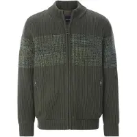 Babista Strickjacke "Outdoor Strickjacke BRUSITATI", Herren, Gr. M, grün (oliv), Obermaterial: 70% Polyacryl PAN. 30% Wolle mw., Strickjacken Strickjacke