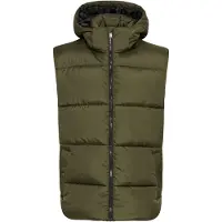 Blend Steppweste "Steppweste BHZipa", Herren, Gr. S, blau (forest night), Obermaterial: 100% Polyester PES., Westen Steppweste