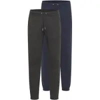Solid SDColineo Herren 2Pack Sweatpants Hose Jogginghose mit Eingrifftaschen Kordelzug Regular fit