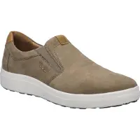 Josef seibel Sneaker "Maddox 06, taupe-kombi", Herren, Gr. 43, grau (taupe, kombi), Obermaterial: 100% Rindsleder Leather cow., Schuhe Sneaker