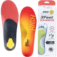 Sidas 3feet Eco Winter High, Einlegesohle, rot