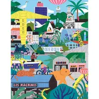 Pieces & Peace Puzzle Nantes Stadt - 2000 Teile Puzzle