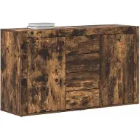 vidaXL Sideboard Geräucherte Eiche 120 x 36 x 69 cm Holzwerkstoff