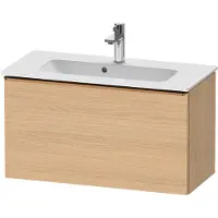 Duravit D-Neo Waschtischunterbau wandhängend, 810x440x372mm, 1 Auszug, mit Griff Bronze gebürstet, DE4269004300000