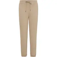 Oxmo Chinohose "Chinohose OXHenna", Damen, Gr. M, N-Gr, beige (dune), Obermaterial: 73% Polyester PES. 23% Viskose CV. 4% Elasthan EL., Hosen Chinohose