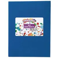 Colorations – Schaumstoffplatten Blau, 10 Stück