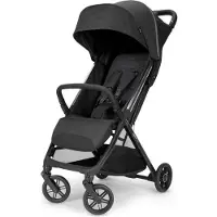 Inglesina Quid3 – ultrakompakter, leichter Kinderwagen mit verstellbarer Rückenlehne, Cosmic Black, 22 kg