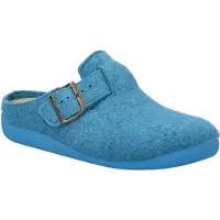Josef seibel Hausschuh "Cara 01, azur", Damen, Gr. 38, blau (azur), Obermaterial: 100% Textilmaterial TEXMAT., Schuhe Hausschuh
