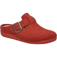 Josef seibel Hausschuh "Cara 01, rot", Damen, Gr. 36, rot, Obermaterial: 100% Textilmaterial TEXMAT., Schuhe Hausschuh