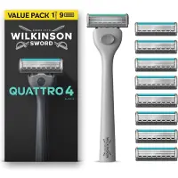 Wilkinson Sword Quattro Rasierer Set 1 St