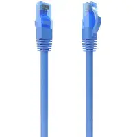 Aisens CABLE RED LATIGUILLO RJ45 CAT.6 UTP AWG26 CCA AZUL 30CM