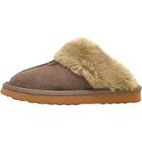 OOG Damenschuhe Hausschuhe Braun Freizeit