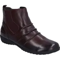 Josef seibel Stiefelette "Naly 60, bordeaux", Damen, Gr. 40, rot (bordeaux), Obermaterial: 100% Rindsleder Leather cow., Schuhe Stiefelette