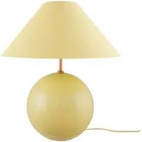 Globen Lighting Tischleuchte IRIS, gelb/gelb, Höhe 39 cm