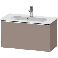 Duravit Waschtischunterschrank D-Neo Compact 81x37,2, ch/Bas ma, 1 Ausz., wandhängend