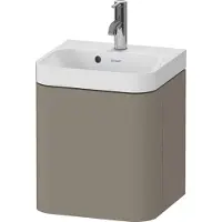 Duravit Möbelwaschtisch Happy D.2 Plus 40x36cm, 1 T, An li, m HL, st-g s-matt