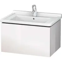 Duravit L-Cube bâti-support de lavabo suspendu, 1 tiroir, 670x408x469mm, LC616401616, LC616401616