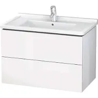 Duravit L-Cube bâti-support lavabo suspendu, 2 tiroirs, 820x558x469mm, LC626508383, LC626508383