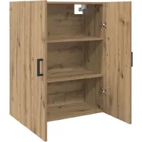 vidaXL Wandschrank 2 stk. Artisan-Eiche 69,5 x 34 x 90 cm