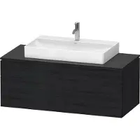 Duravit Waschtischunterschrank L-Cube 122x55cm, E s, 1 Schubk., 1 Ausz., wandhängend