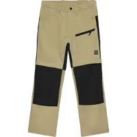 Color Kids - Kid's Pants Stretch with Zip Off - Trekkinghose Gr 140 beige