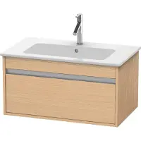 Duravit Waschtischunterschrank Ketho 80x47,5cm, Ei Nat, 1 Auszug, wandhängend
