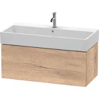 Duravit L-Cube bâti-support de lavabo suspendu, 1 tiroir, 984x394x459mm, LC617805555, LC617805555