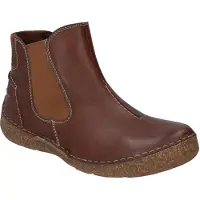Josef seibel Stiefelette "Fergey 63, brandy", Damen, Gr. 35, braun (brandy), Obermaterial: 100% Rindsleder Leather cow., Schuhe Stiefelette