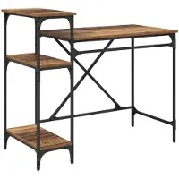Syfax Schreibtisch Altholz Holzwerkstoff 105 x 50 x 90 cm