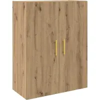 Syfax Wandschrank Artisan-Eiche 69,5 x 34 x 90 cm Holzwerkstoff