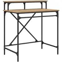 Syfax Schreibtisch Artisan-Eiche 80 x 50 x 90 cm Holzwerkstoff