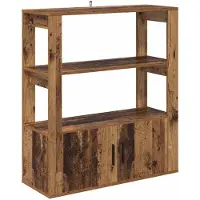 Syfax Sideboard Altholz 30 x 80 x 90 cm Holzwerkstoff